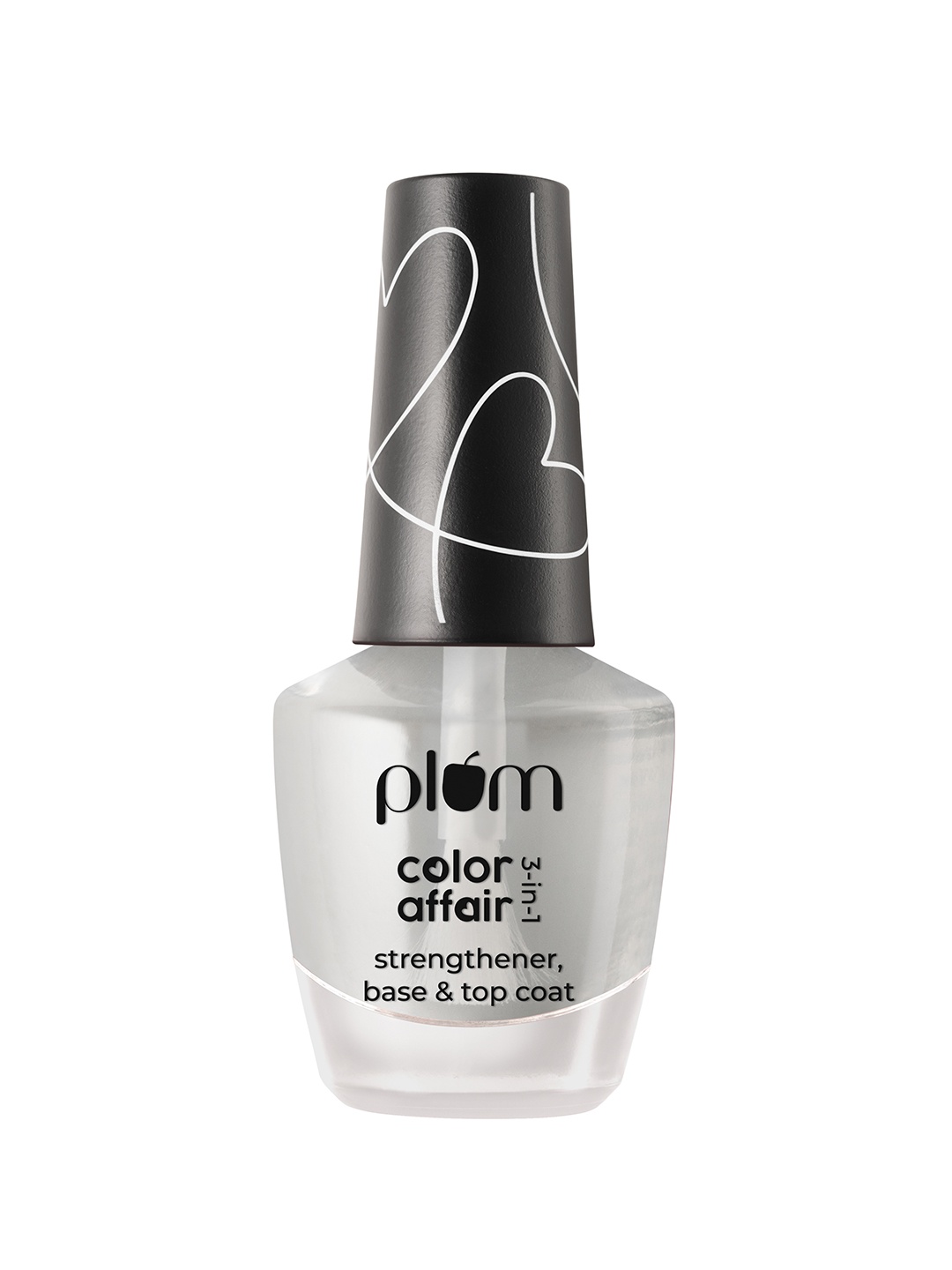

Plum Color Affair 3-in-1 Strengthener Base & Top Coat Nail Polish - Transparent