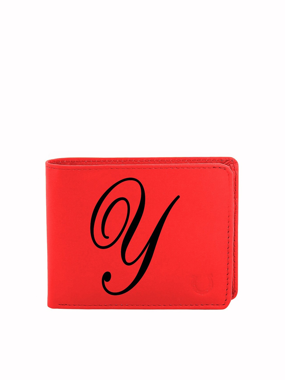 

Blacksmith Men Red & Black Self Design Two Fold Wallet with SD Card Holder
