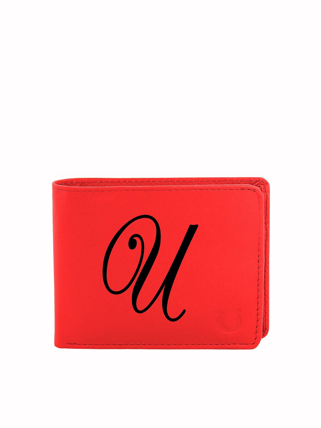 

Blacksmith Men Red & Black Self Design PU Two Fold Wallet with SD Card Holder