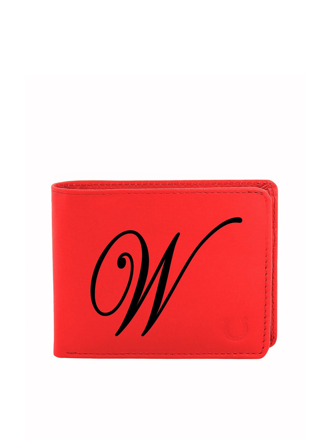 

Blacksmith Men Red Graphic Printed PU Two Fold Wallet with SD Card Holder