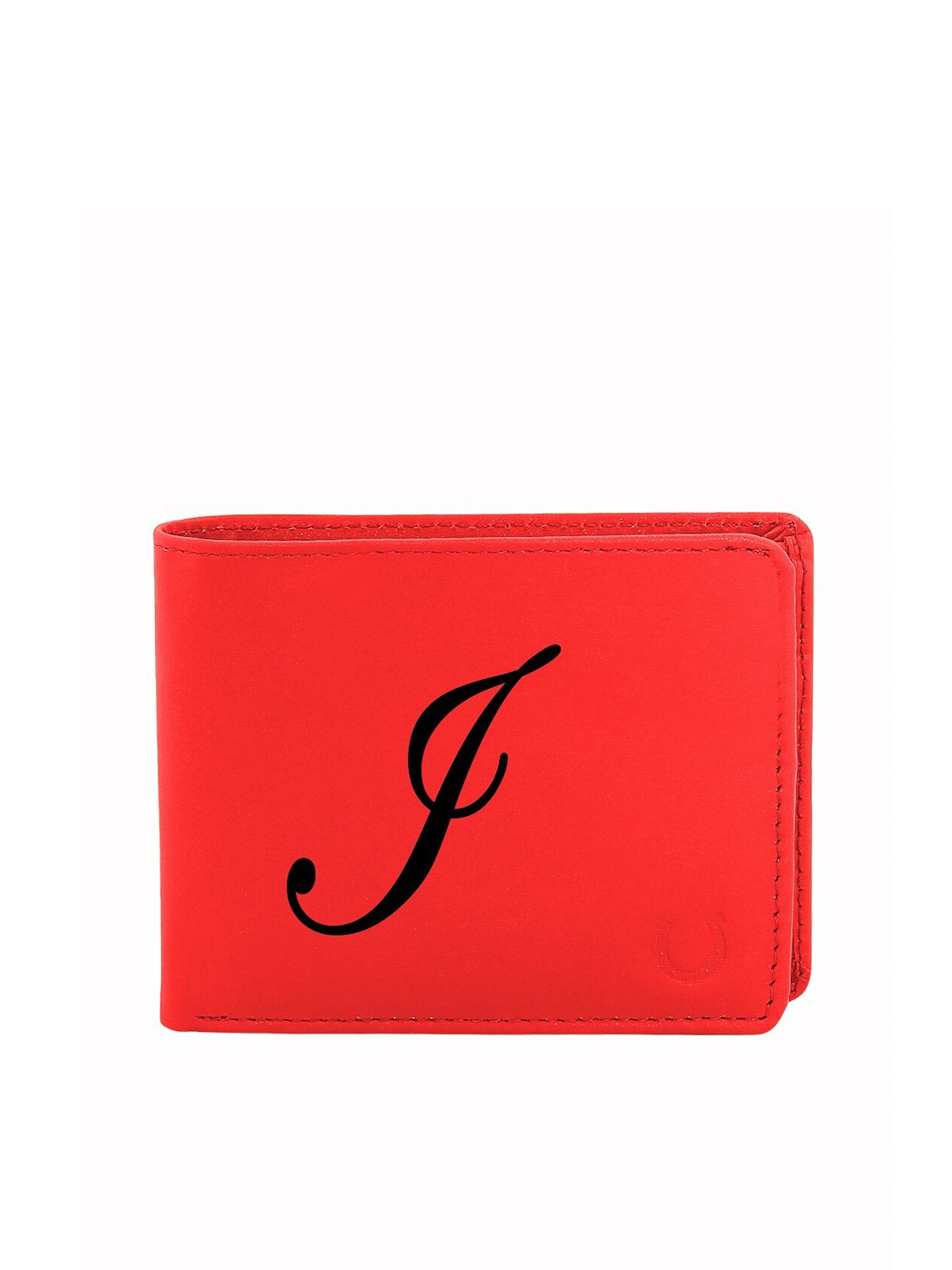 

Blacksmith Men Red & Black Self Design Two Fold Wallet with SD Card Holder