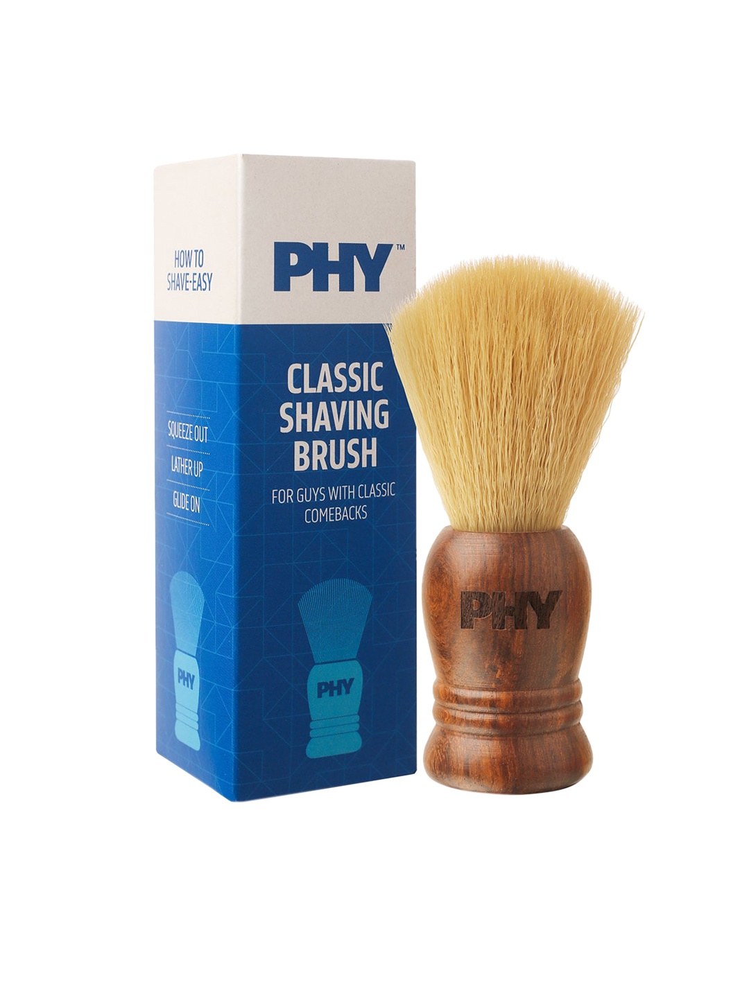

Phy Men Brown Classic Shaving Brush