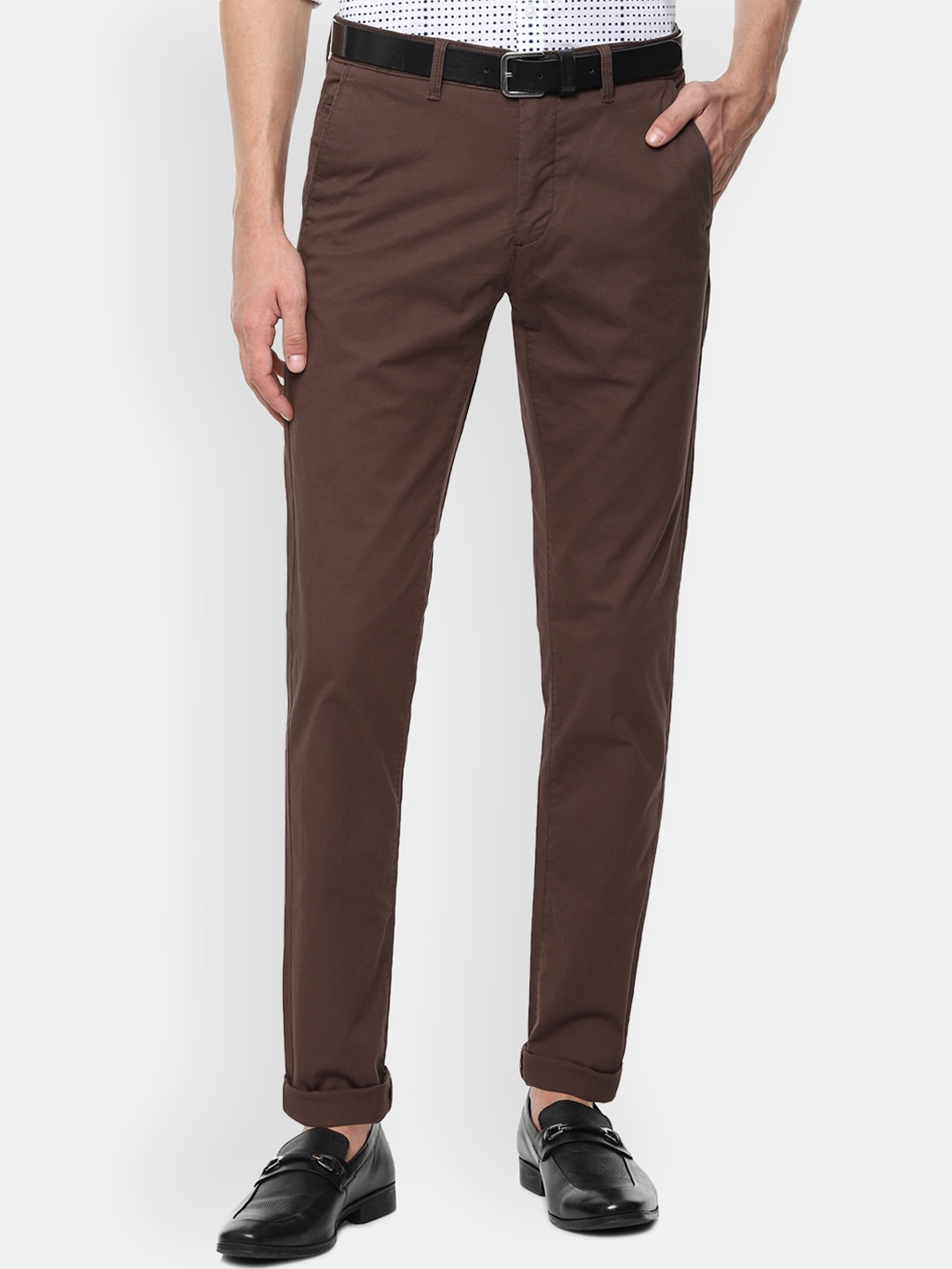 

Van Heusen Sport Men Brown Slim Fit Trousers