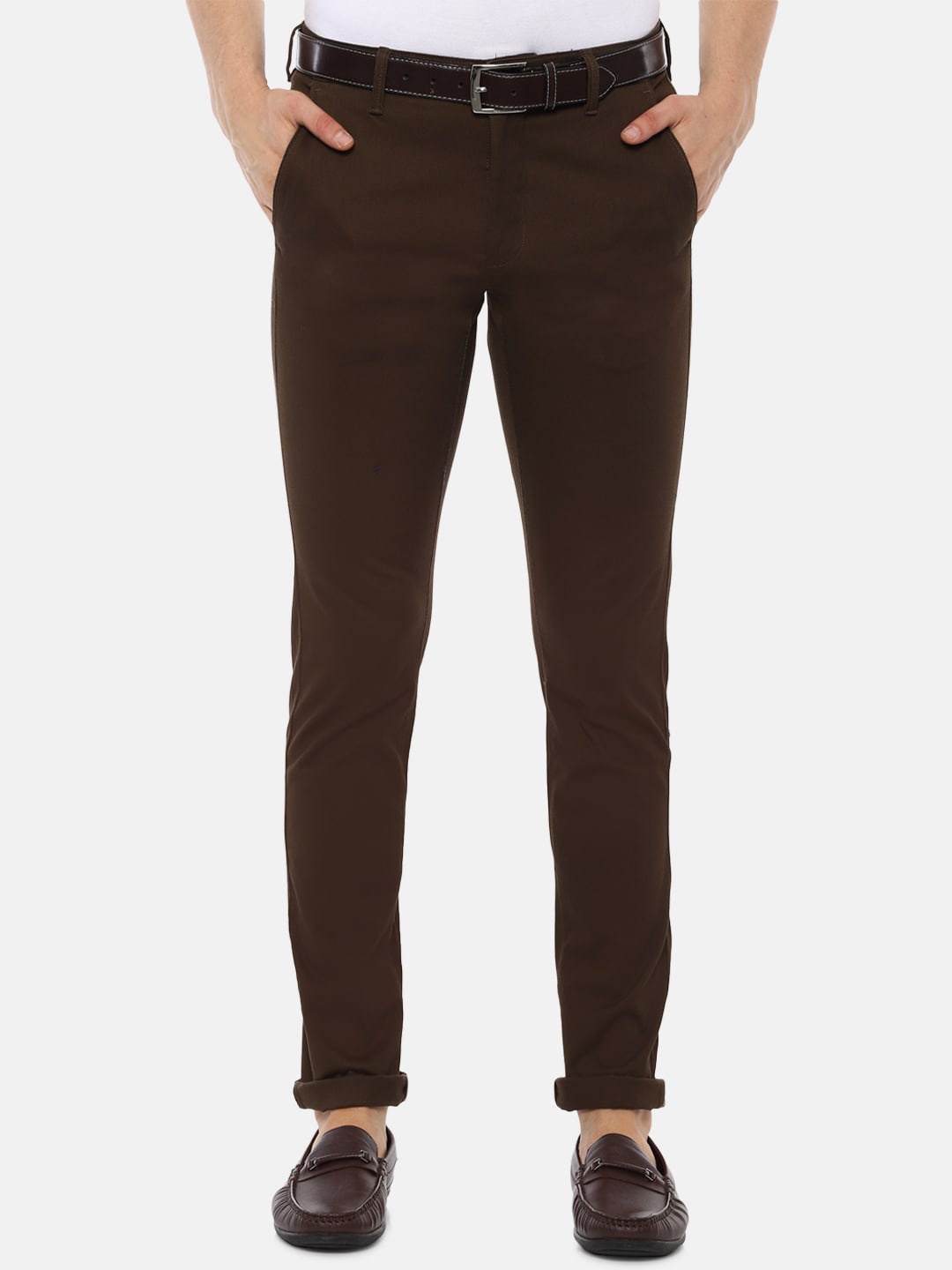 

Van Heusen Sport Men Brown Slim Fit Trousers