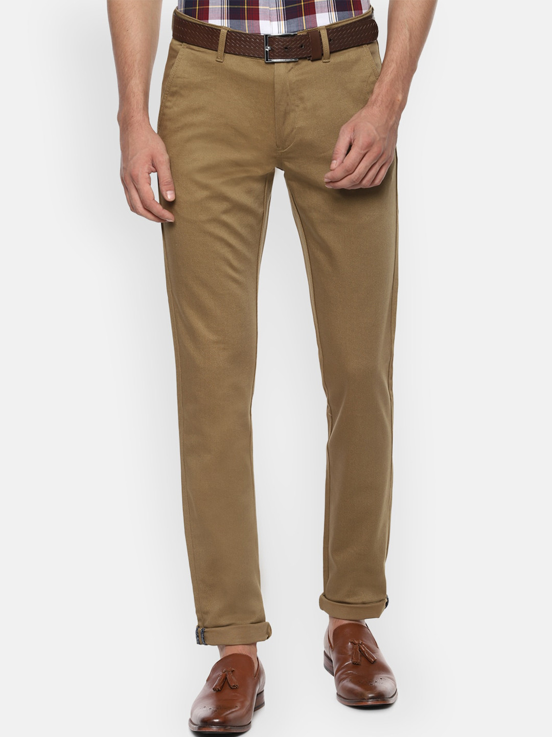 

Van Heusen Sport Men Brown Slim Fit Trousers