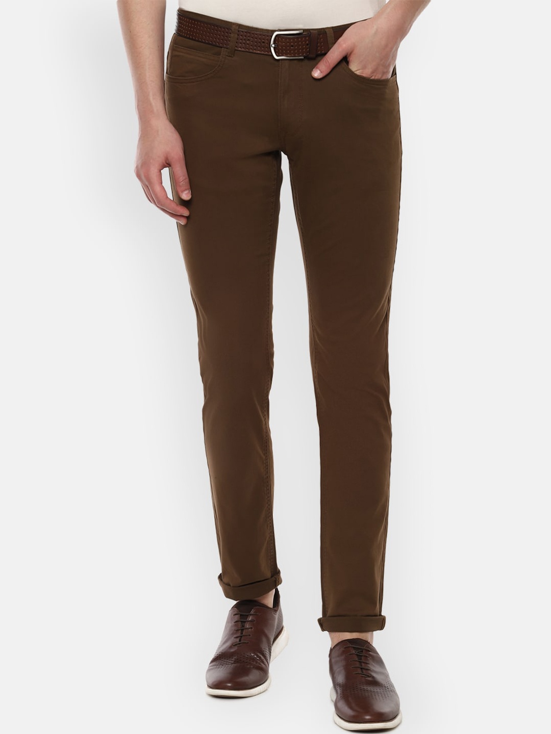 

Van Heusen Sport Men Brown Slim Fit Trousers