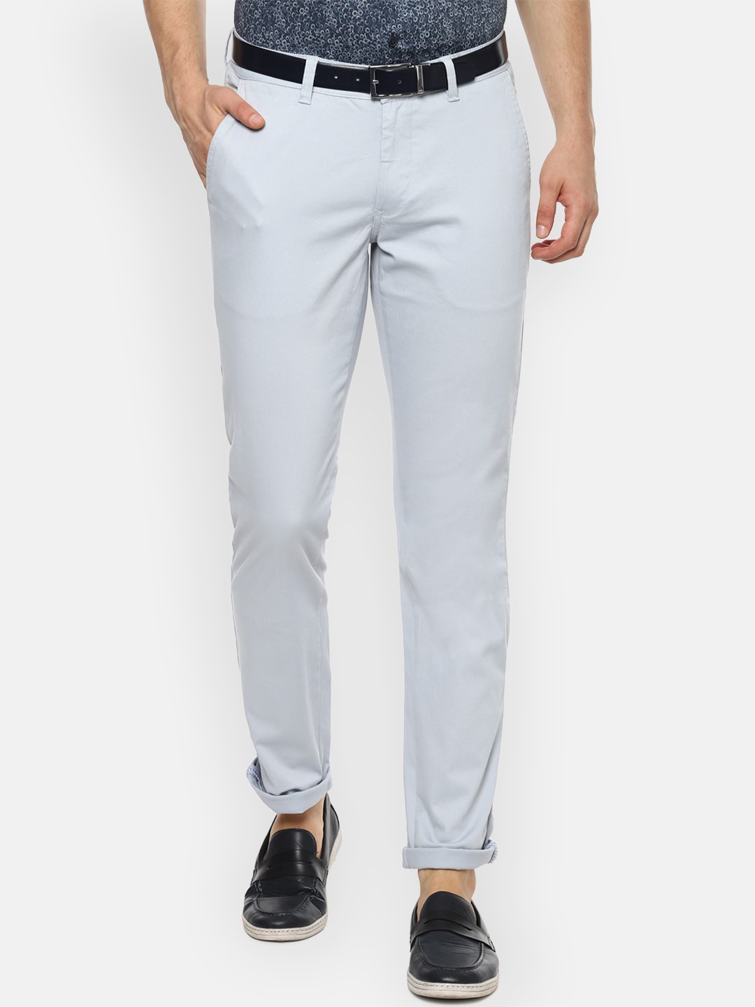 

Van Heusen Sport Men Blue Slim Fit Trousers