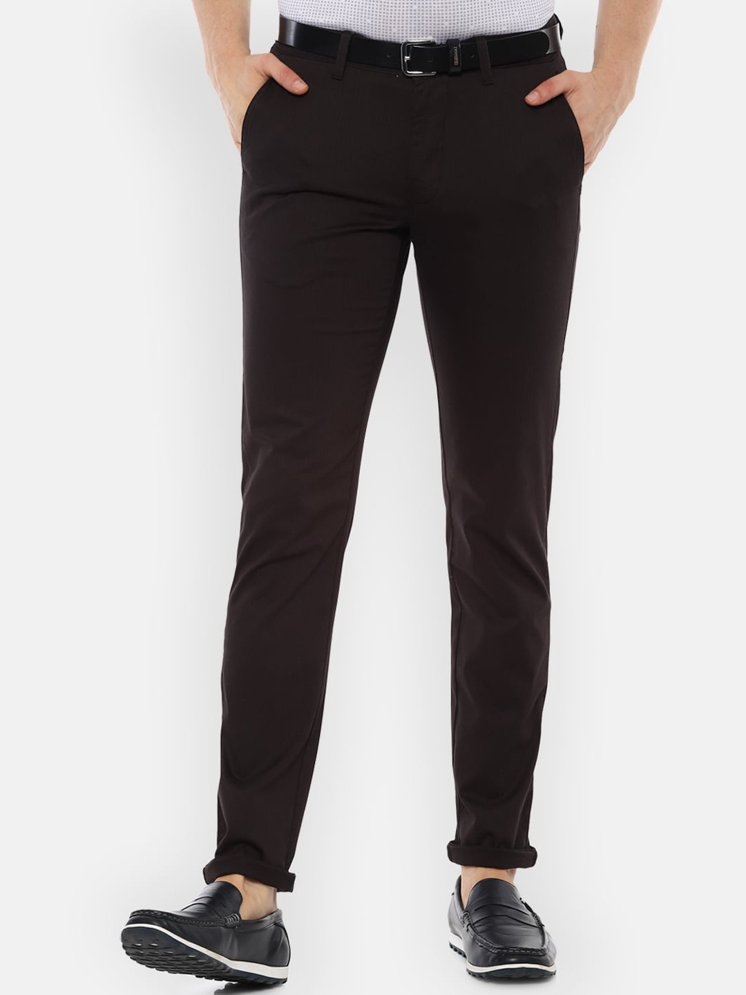 

Van Heusen Sport Men Brown Slim Fit Trousers