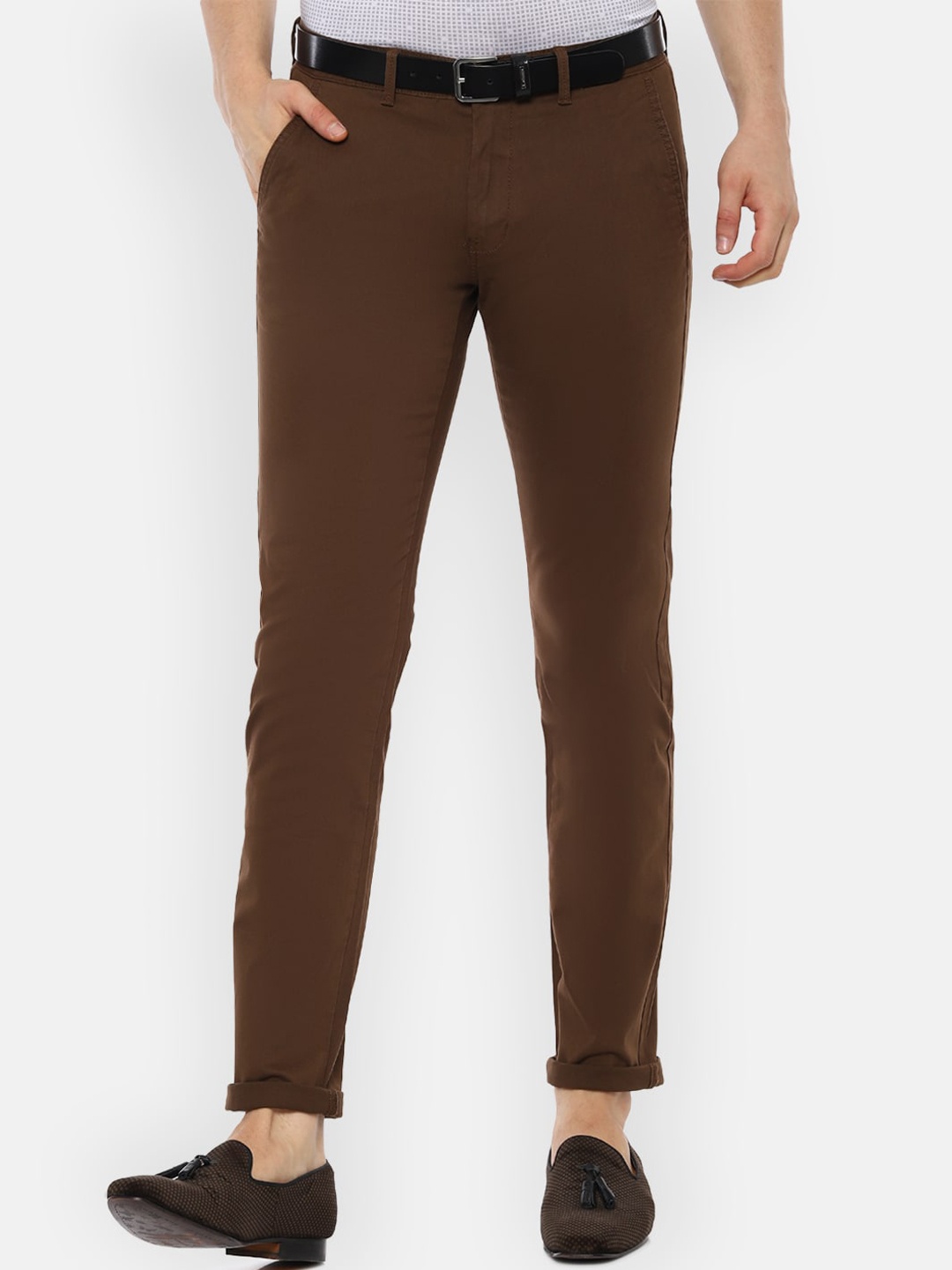 

Van Heusen Sport Men Brown Slim Fit Trousers
