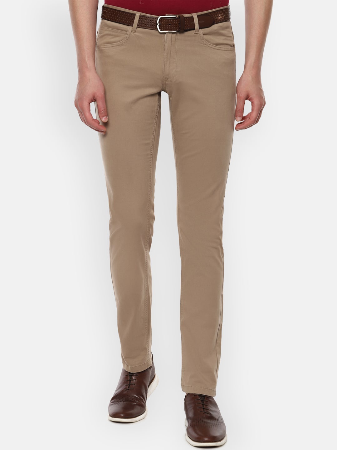 

Van Heusen Sport Men Brown Slim Fit Regular Trousers