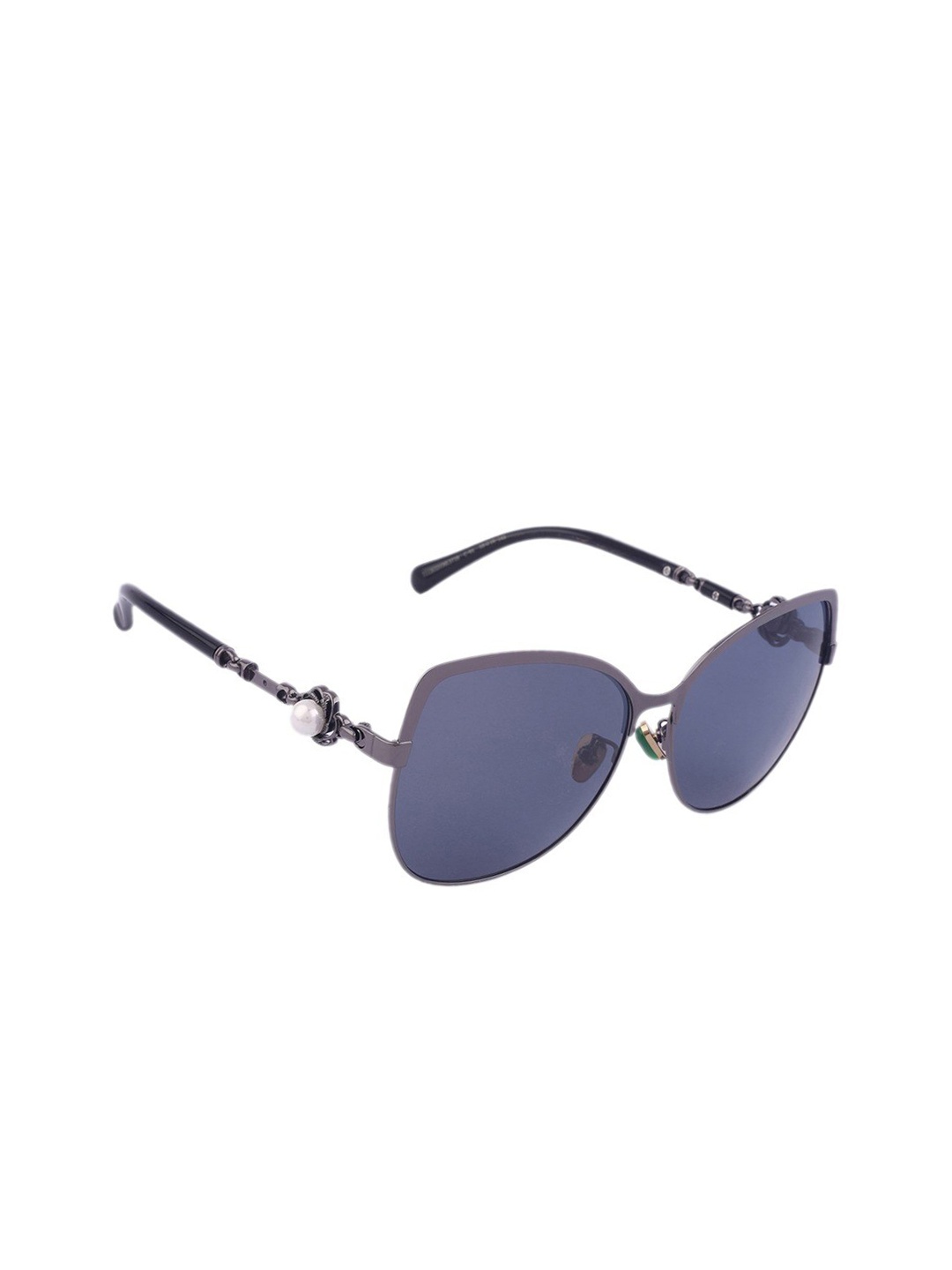 

MARC LOUIS Women UV Protected Square Sunglasses A71126XD106L571H C01 GREY