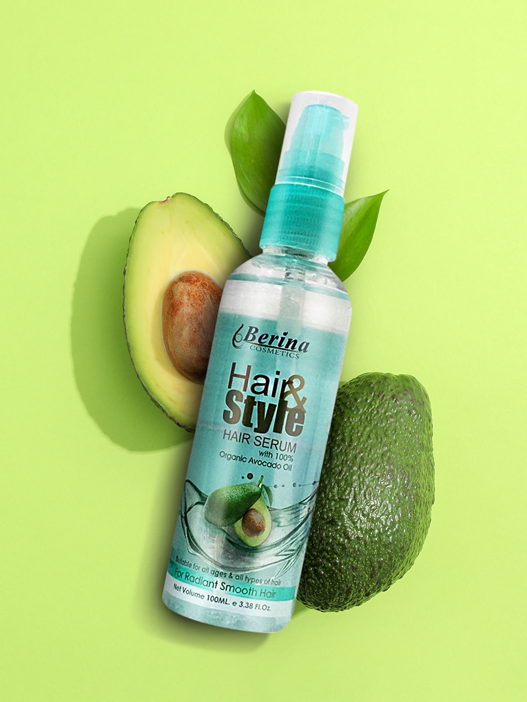 

Berina Transparent Hair serum with Avacoda Oil
