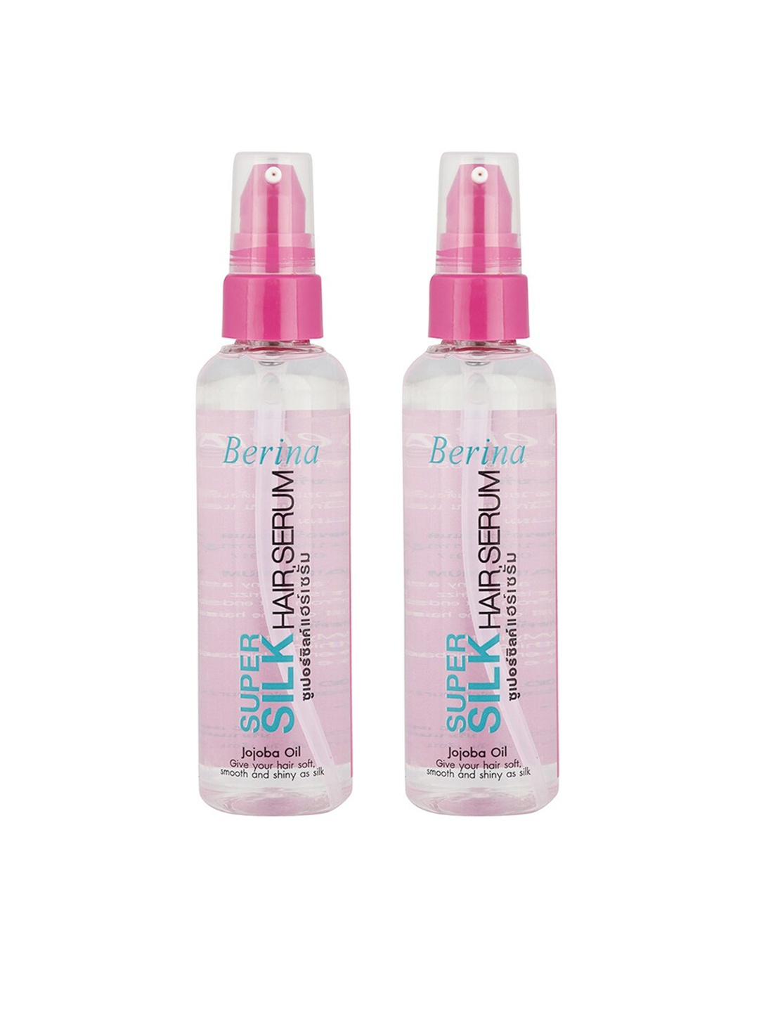 

Berina Transparent Set of 2 Super Silk Hair Serum
