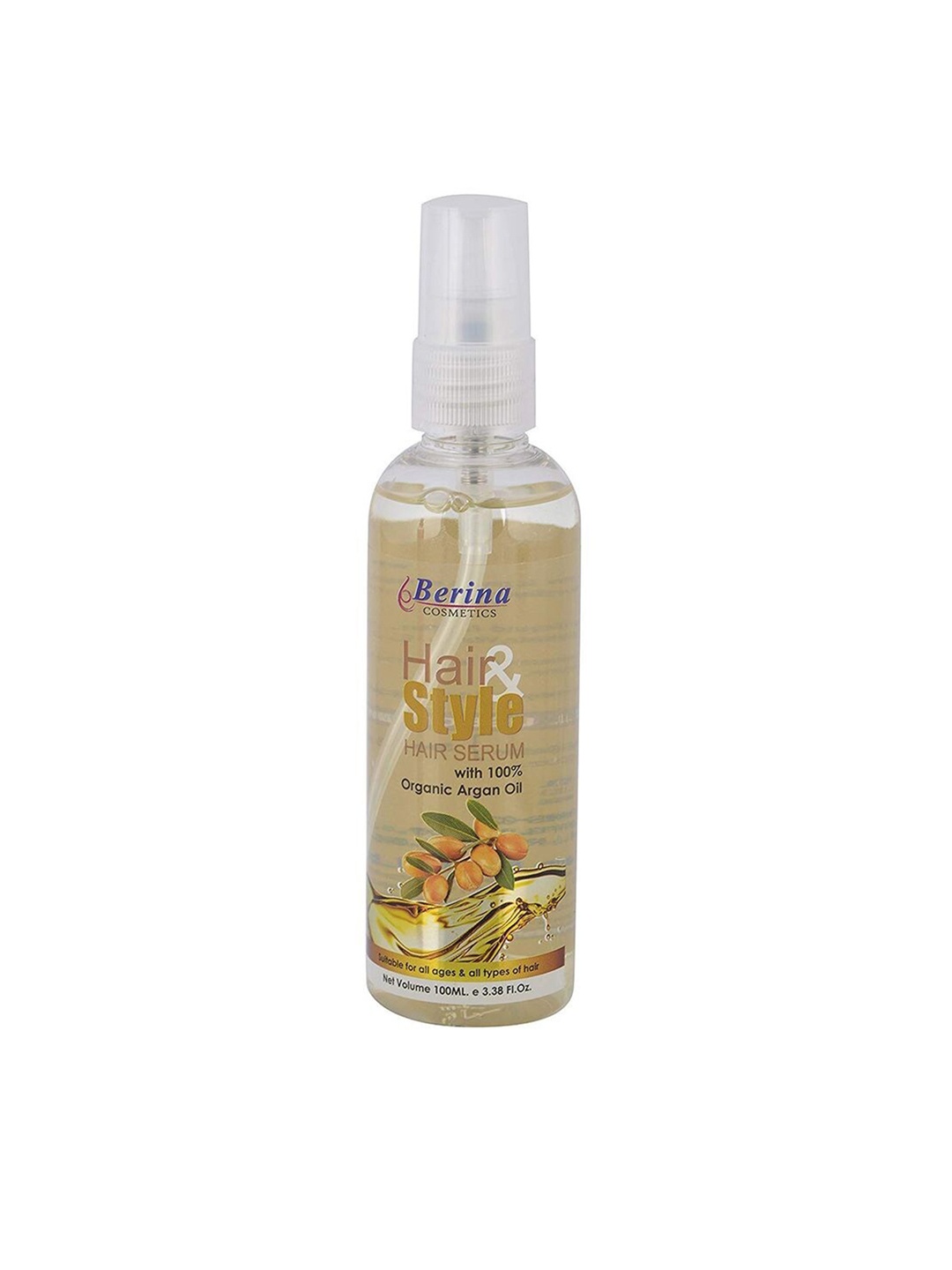 

Berina Transparent Hair Serum with Argan Oil