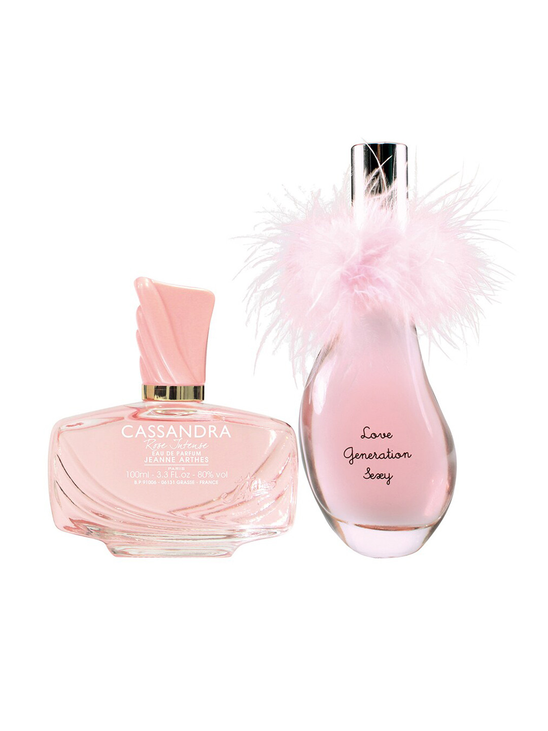 

Jeanne Arthes Women Love Generation Sexy & Cassandra Rose Intense Eau de Parfum Combo Set, Pink