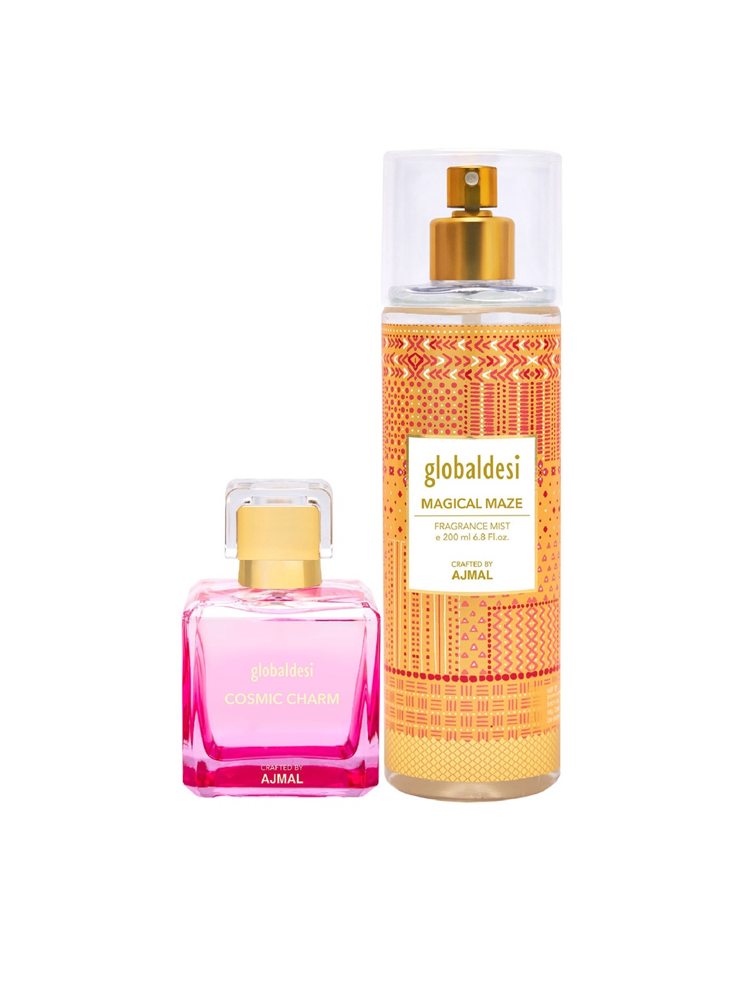 

Global Desi Women Set of 2 Perfumes, Multi