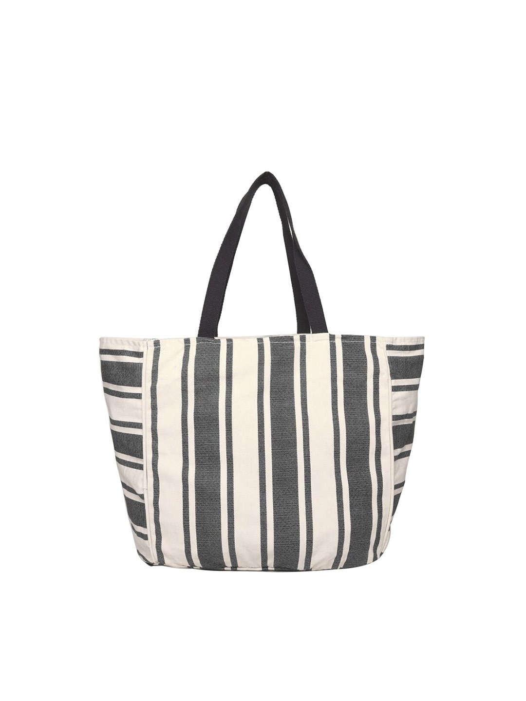 

ASTRID Grey Striped Oversized Shopper Shoulder Bag