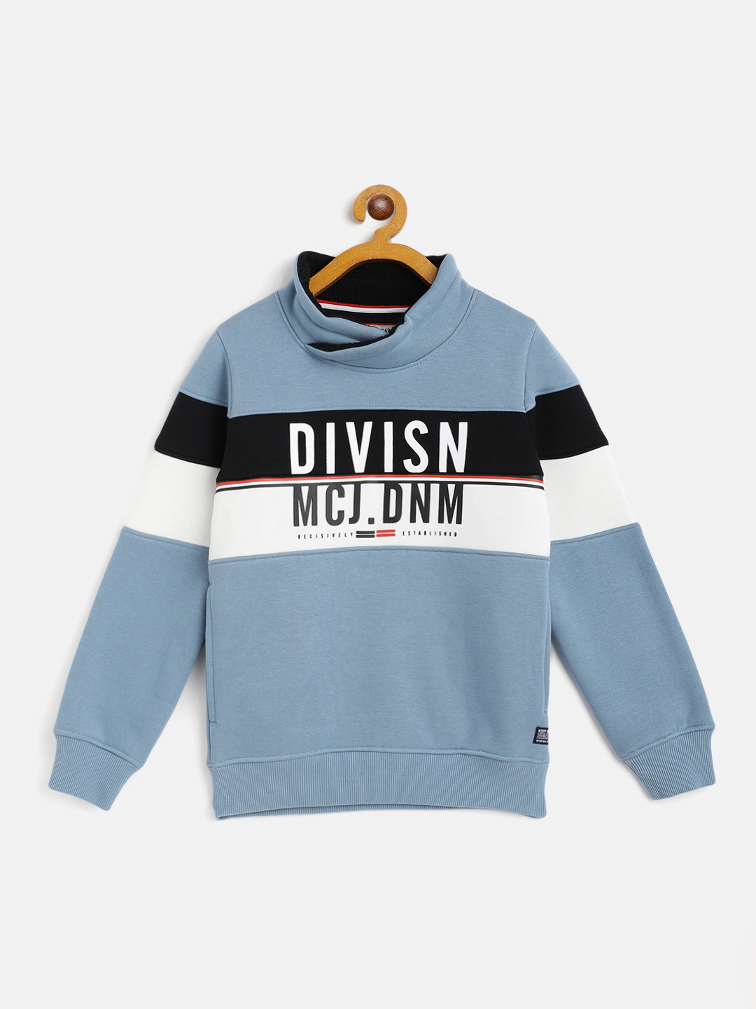 

Monte Carlo Boys Blue & White Printed Sweatshirt