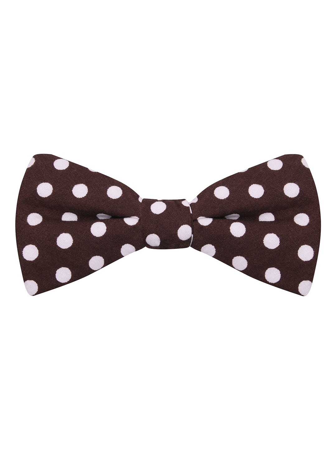 

PELUCHE Men Brown & White Printed Bow Tie