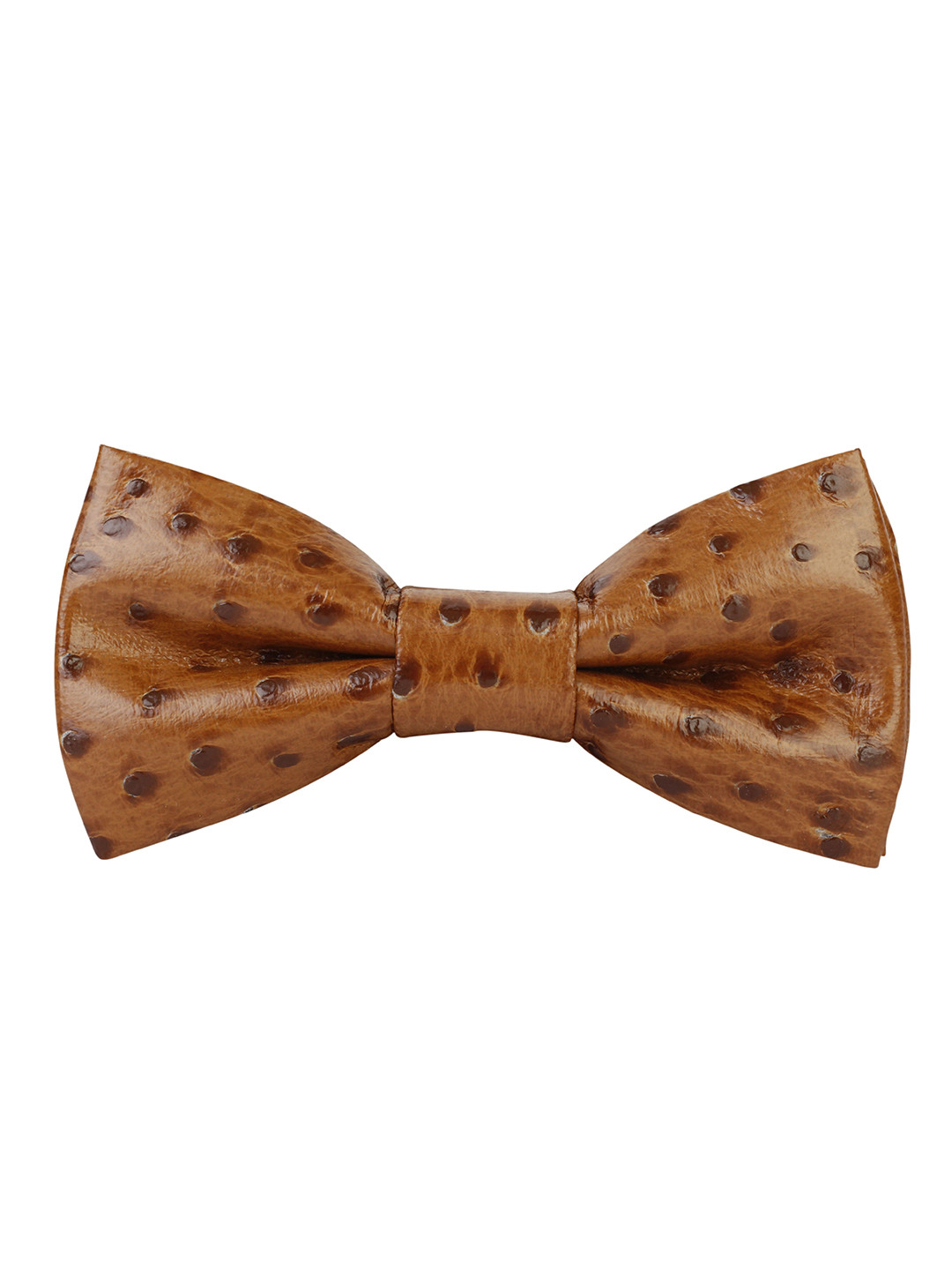 

PELUCHE Men Brown & Black Printed Bow Tie