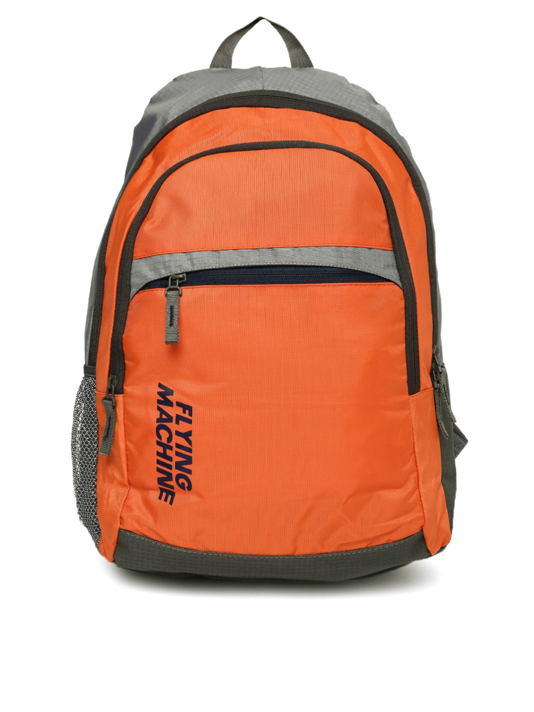 

Flying Machine Men Orange & Grey Backpack