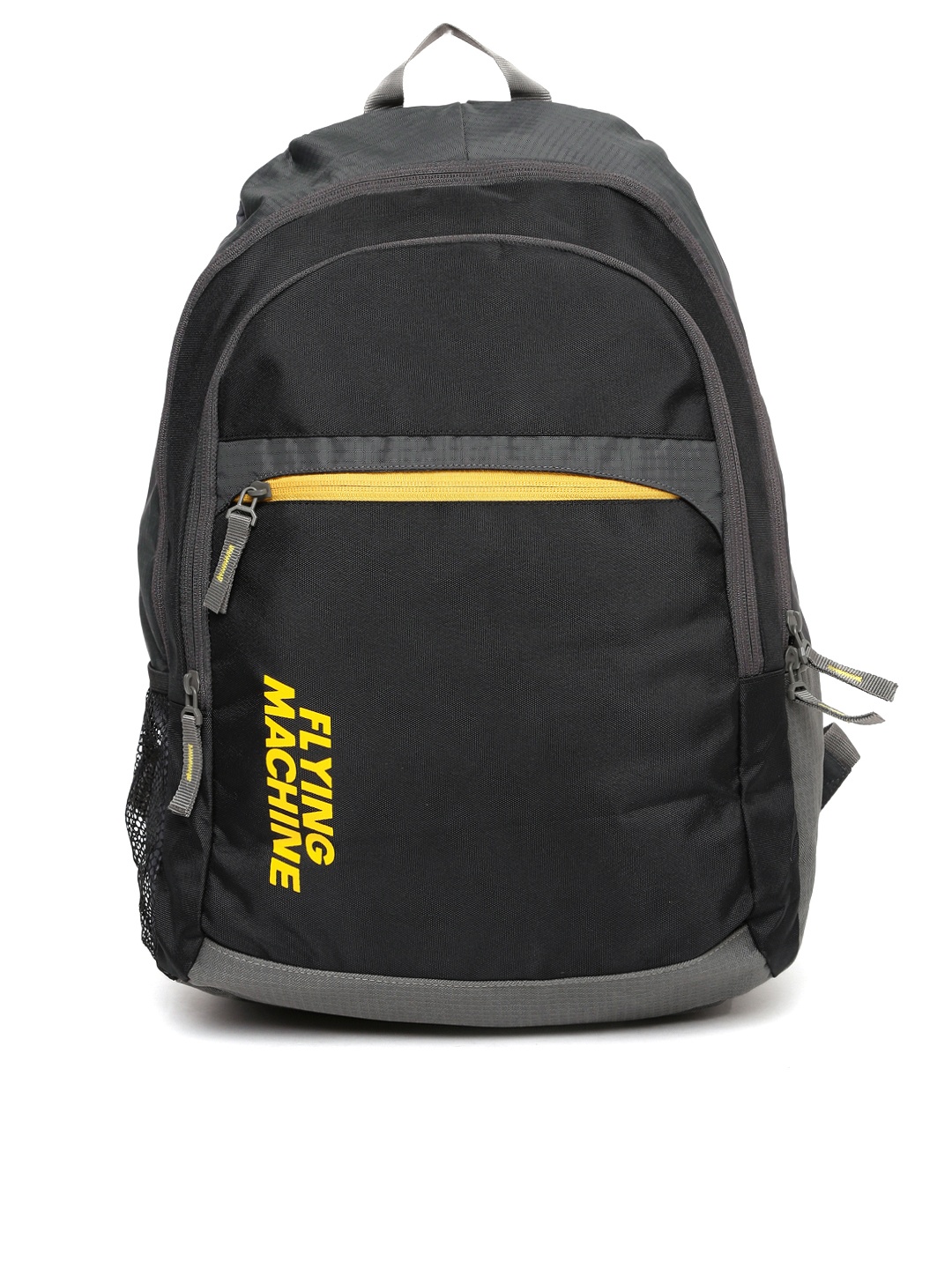 

Flying Machine Men Black & Grey Backpack