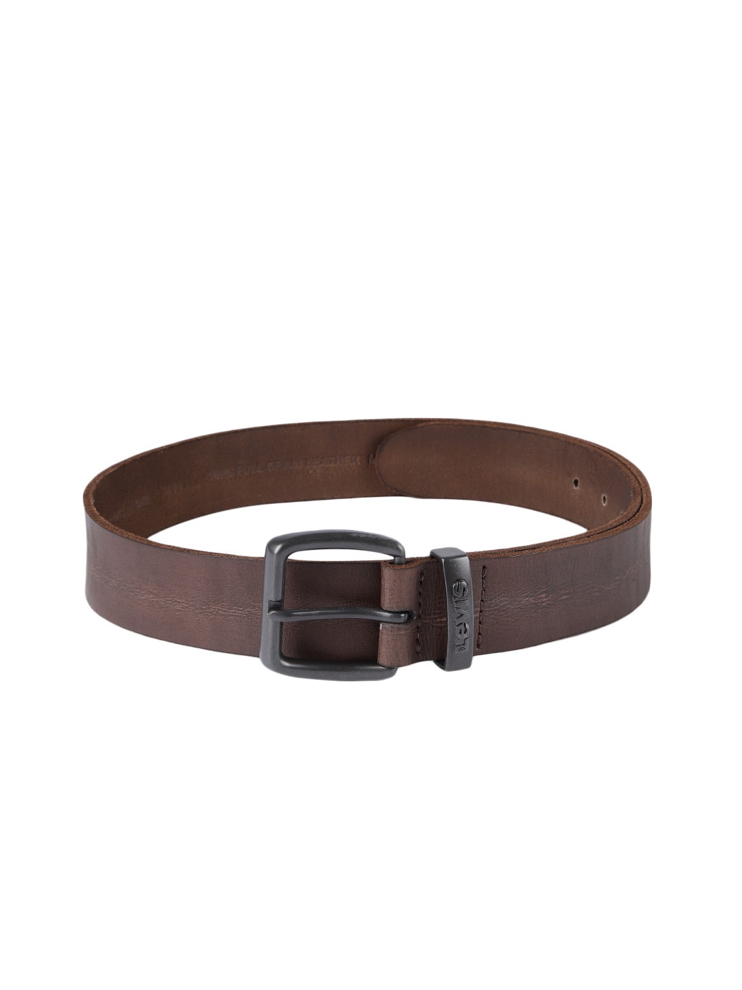 

Levis Men Brown Solid Leather Belt