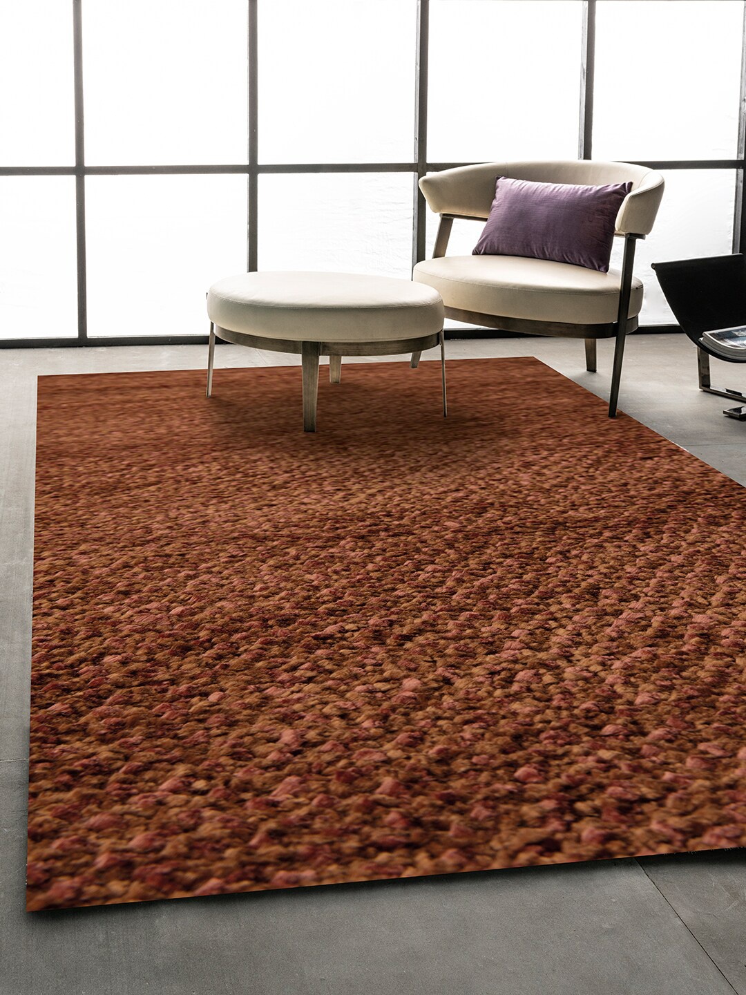 

DDecor Brown Solid Carpet