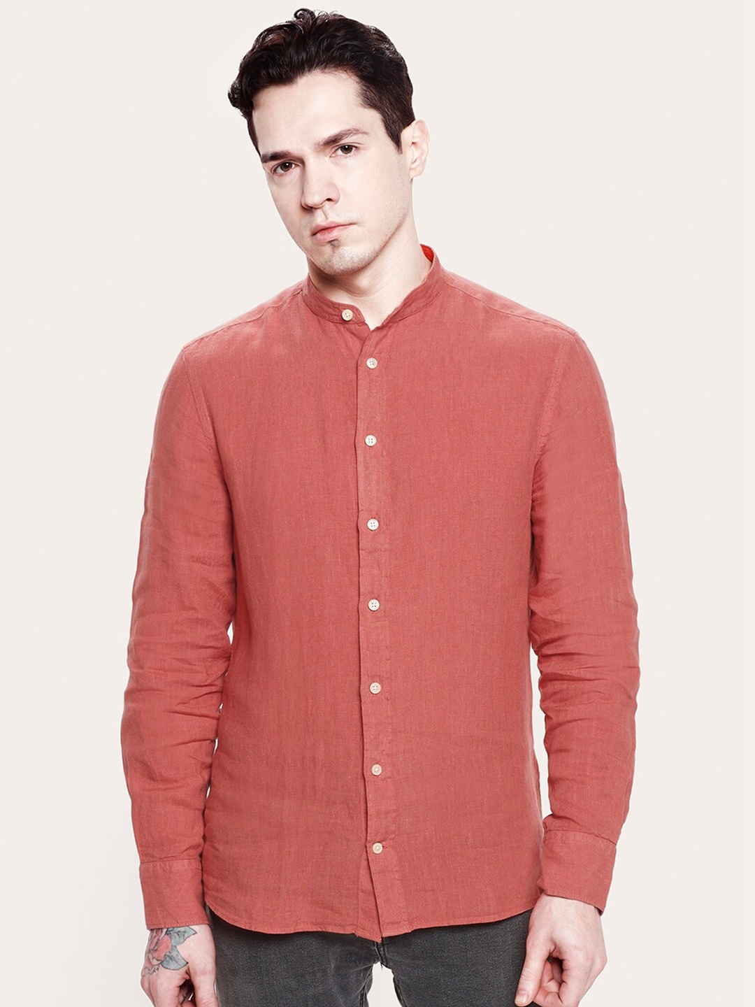 

HACKETT LONDON Men Red Casual Shirt