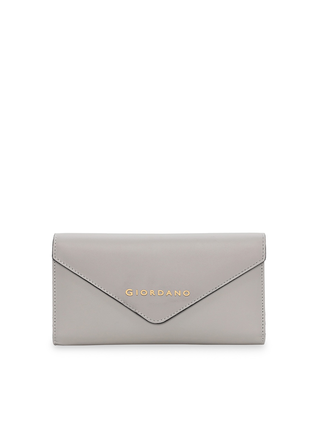 

GIORDANO Women Beige Solid Two Fold Wallet