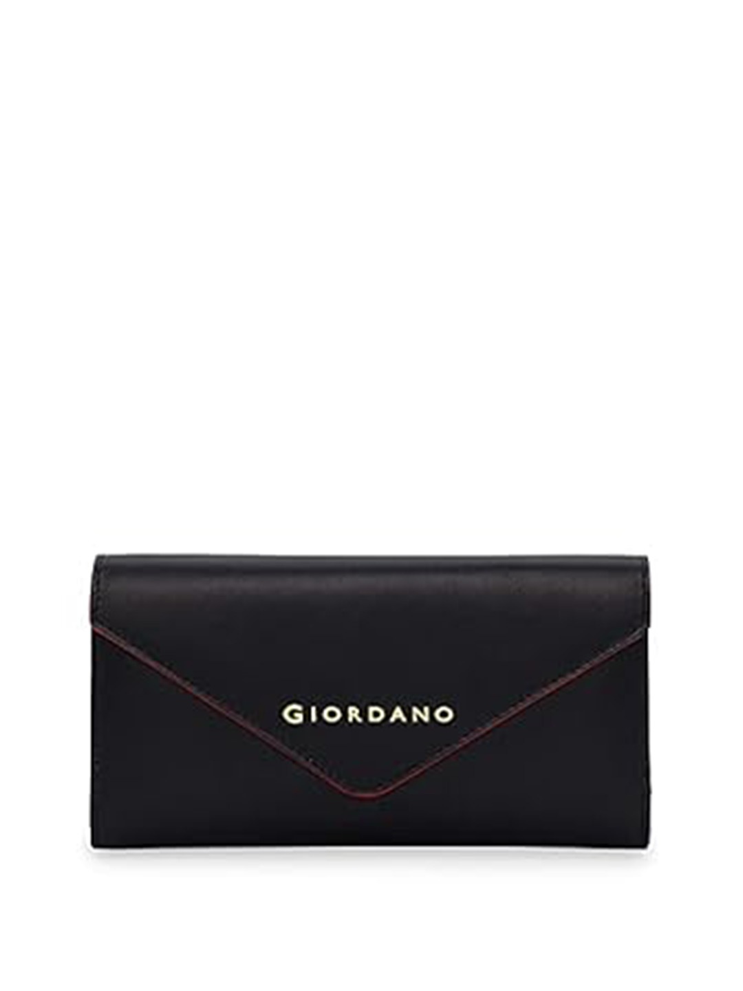 

GIORDANO Women Printed PU Envelope, Black