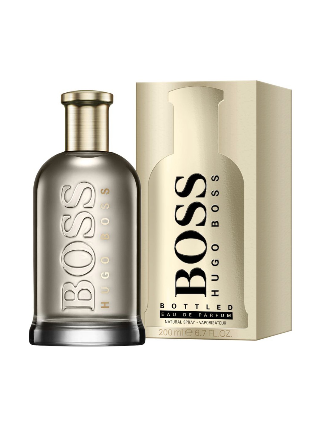 

BOSS Bottled Eau de Parfum - 200ML, Transparent
