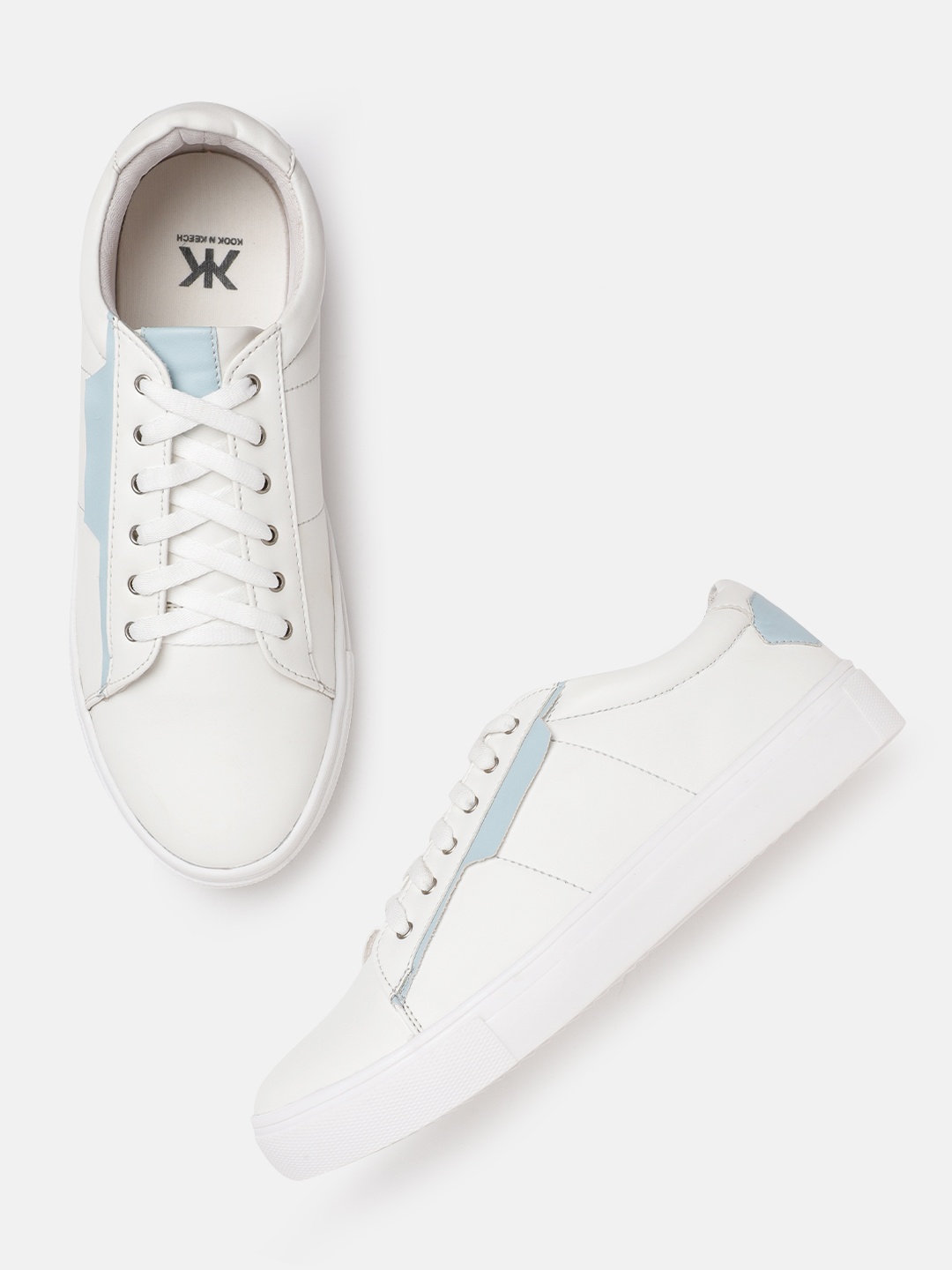 

Kook N Keech Women White Sneakers