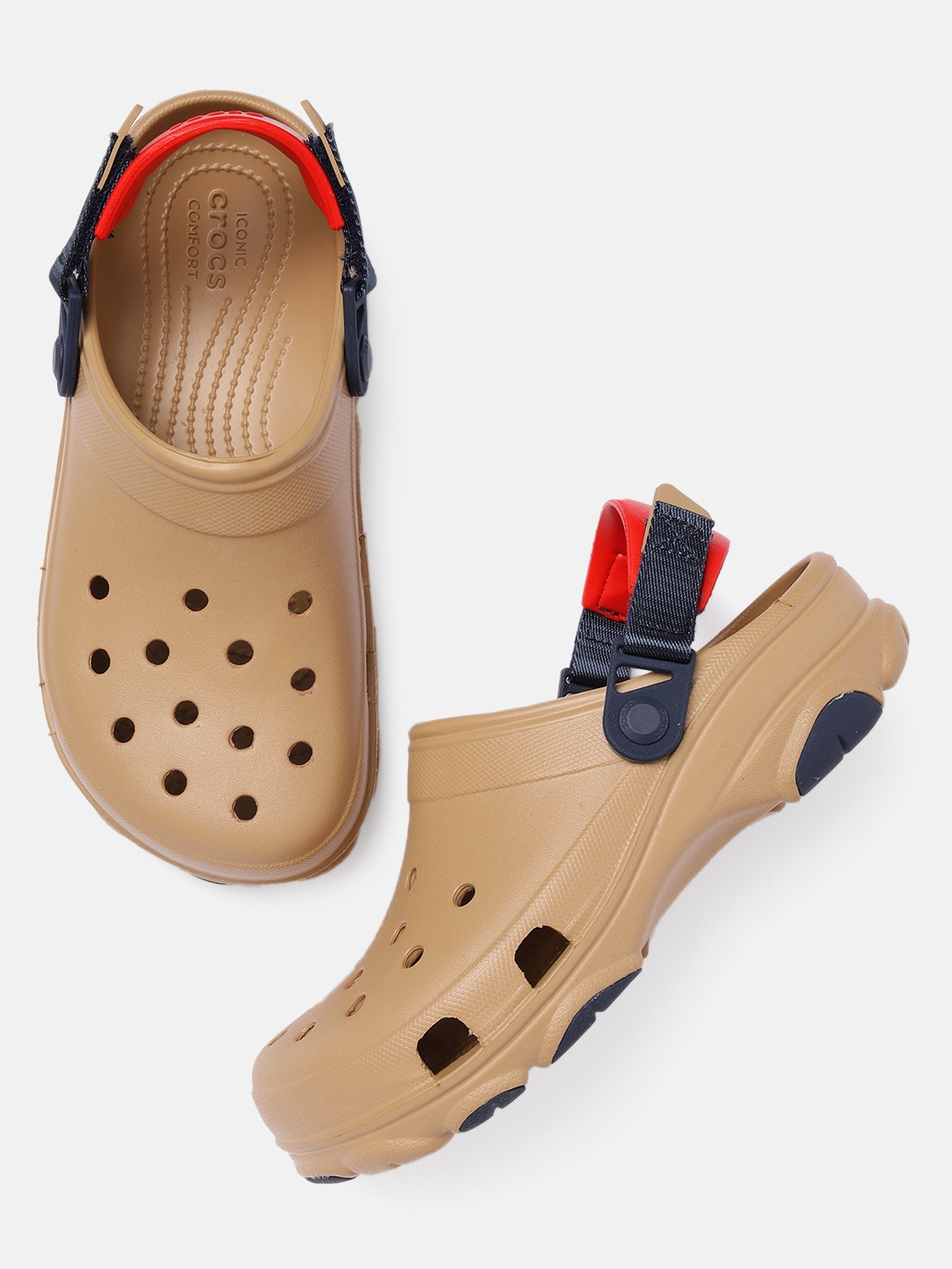 

Crocs Unisex Tan Brown Daily Clogs Sandals
