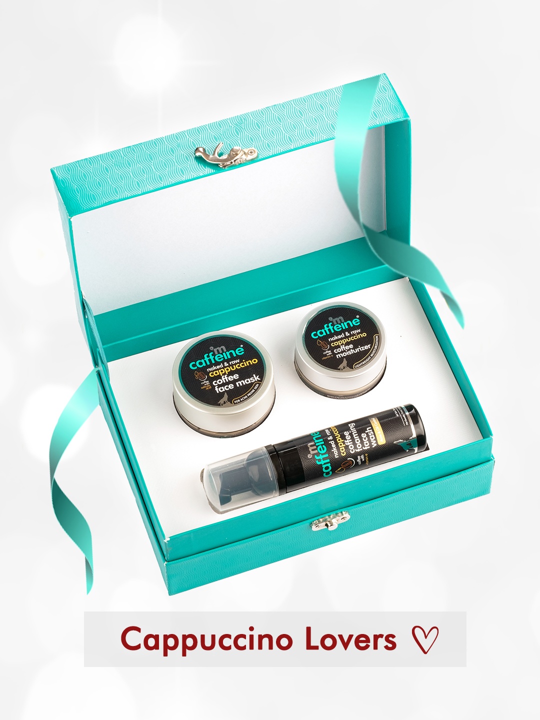 

MCaffeine Men Morning Cappuccino Face Care Gift Box, Black