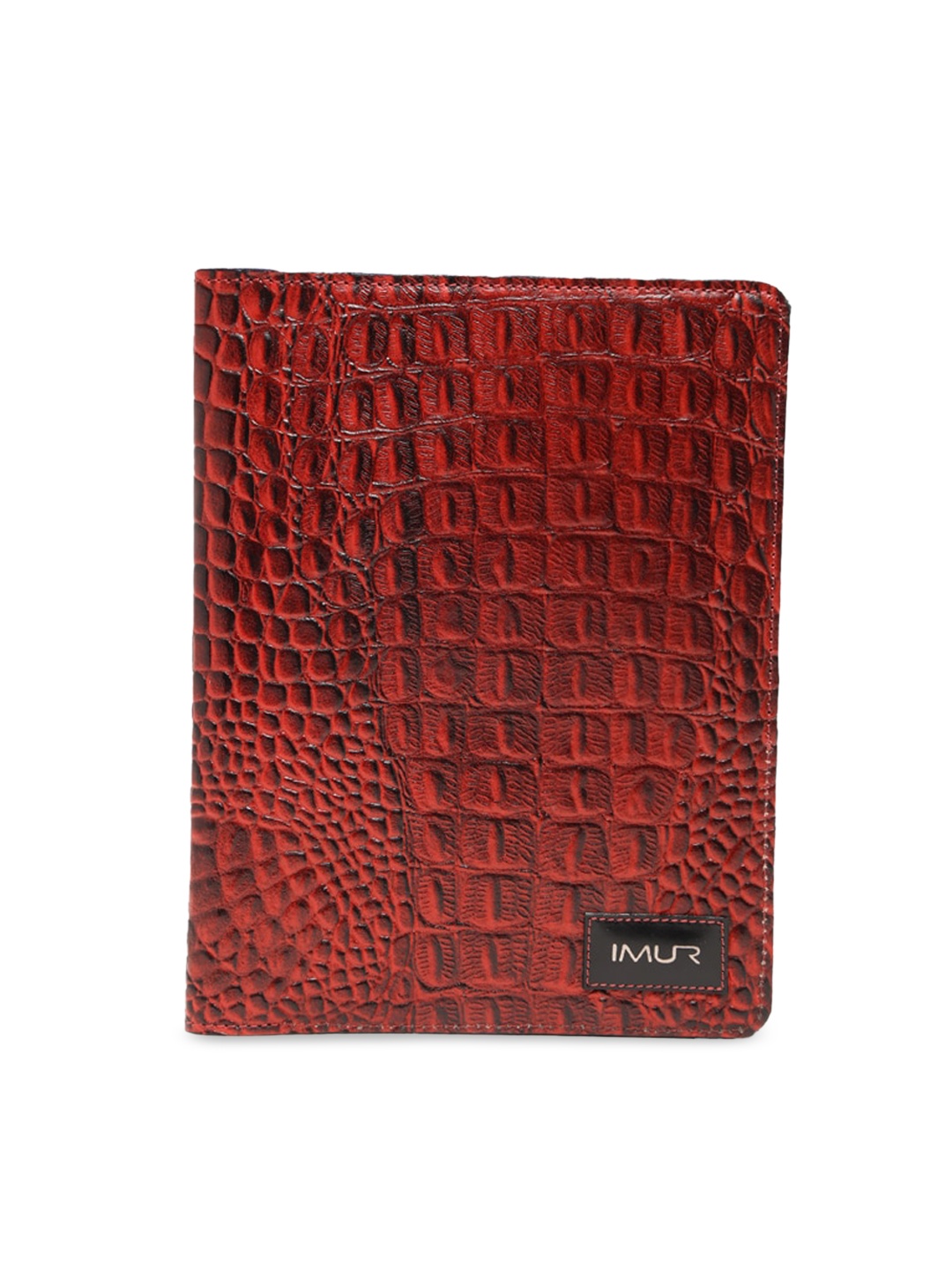 

IMUR Maroon Textured Leather Tablet Sleeve