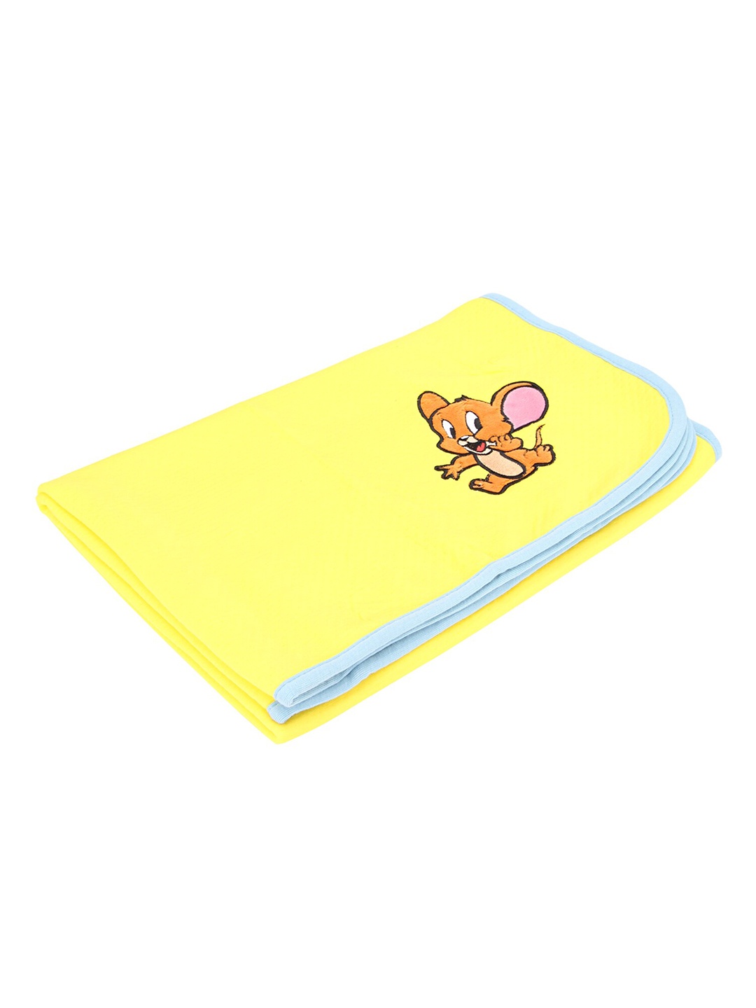 

Disney Yellow & Brown Disney Jerry Mild Winter 300 GSM Single Bed Blanket