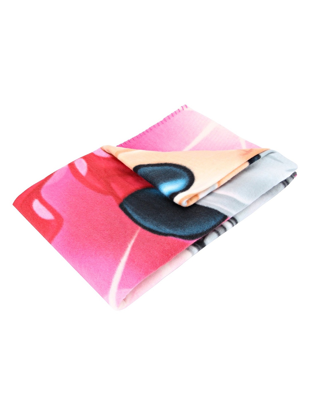 

Disney Pink & Grey Minnie Mouse Mild Winter 300 GSM Single Bed Blanket