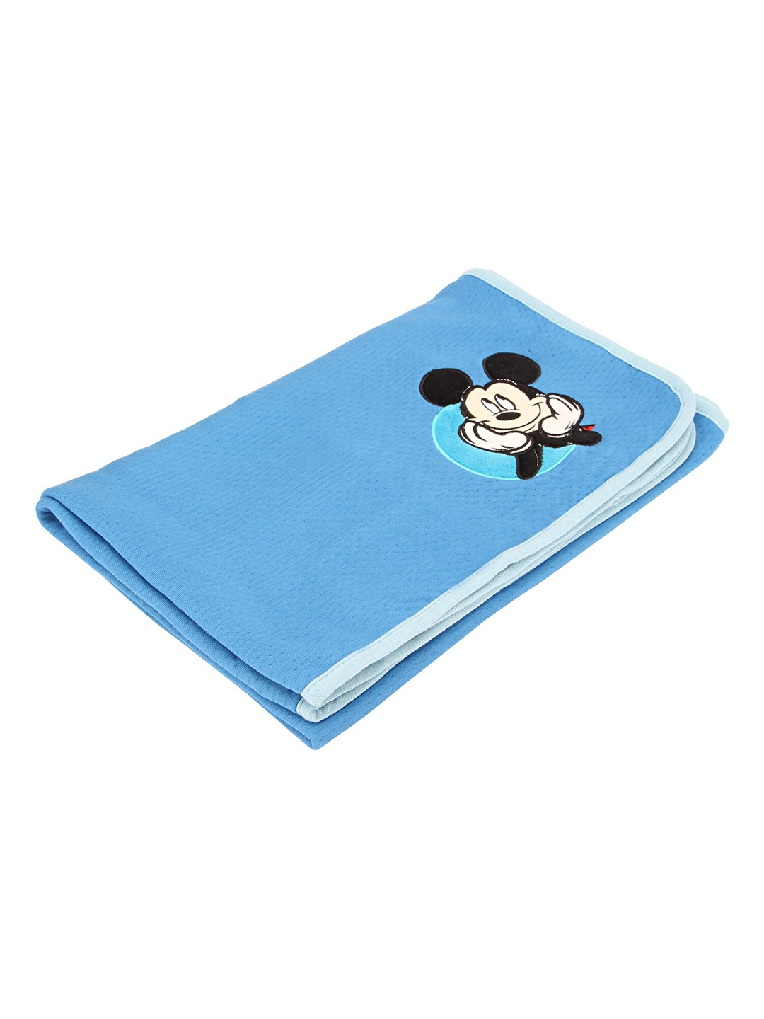 

Disney Blue & White Mickey Mouse Mild Winter 300 GSM Single Bed Blanket
