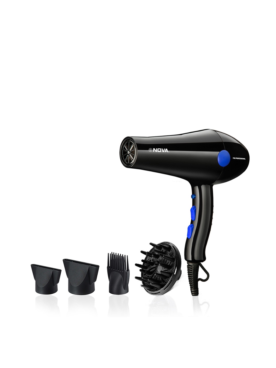 

NOVA NHP 8211 Professional Hair Dryer, Black