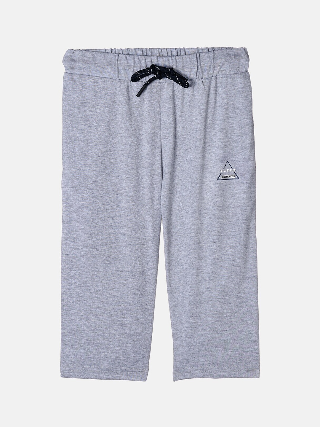 

Monte Carlo Boys Grey Mid-Rise Regular Shorts