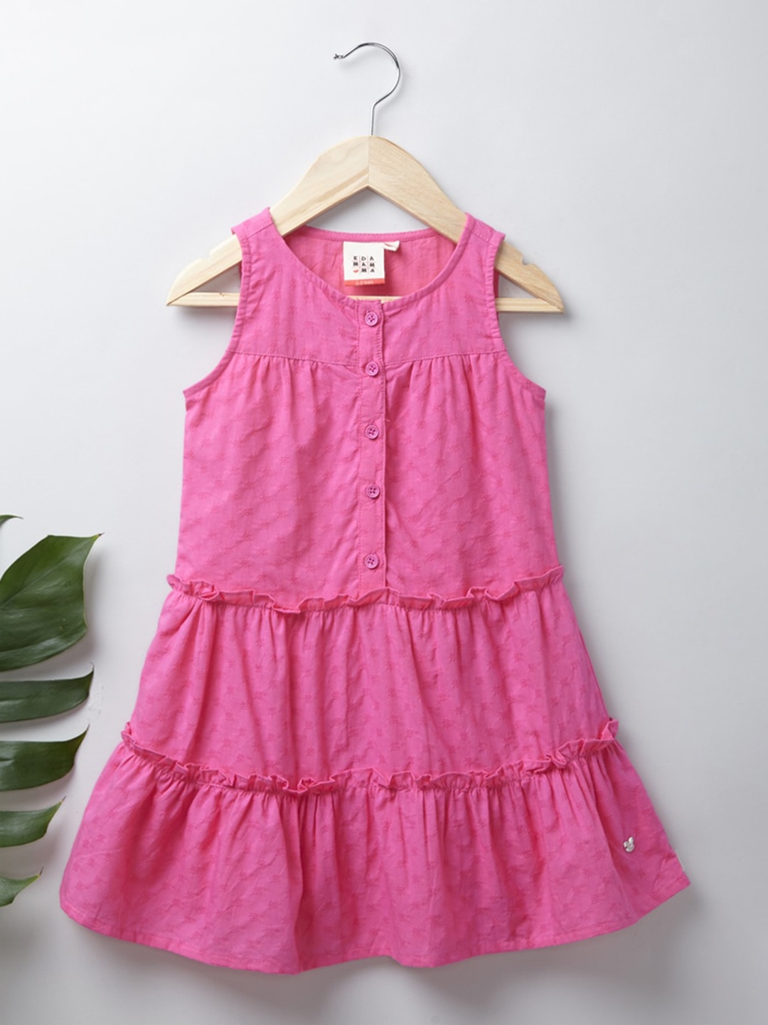 

Ed-a-Mamma Girls Pink A-Line Dress
