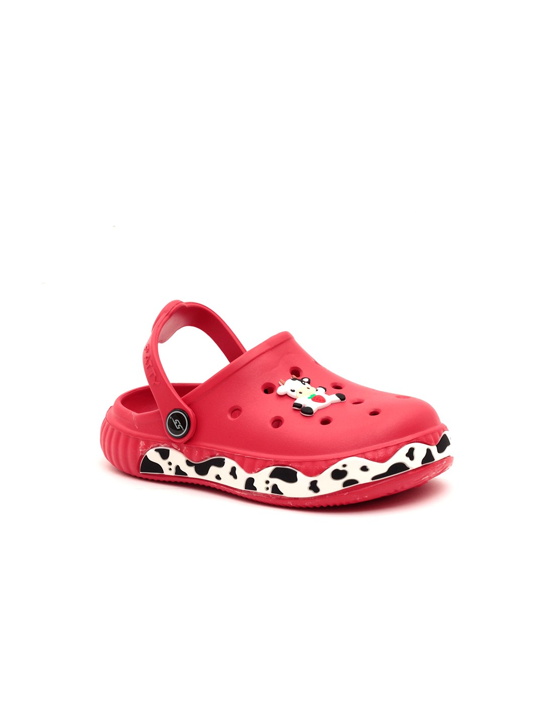 

Lil Lollipop Unisex Kids Red & White Rubber Clogs