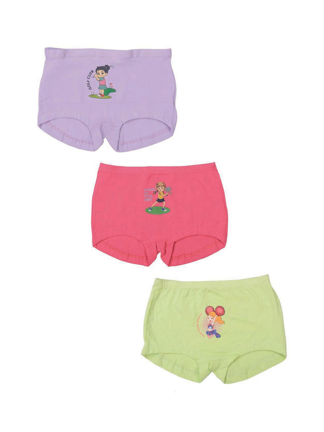 

Zoom Minimondo Kids Pack Of 3 Assorted Cotton Boy Shorts