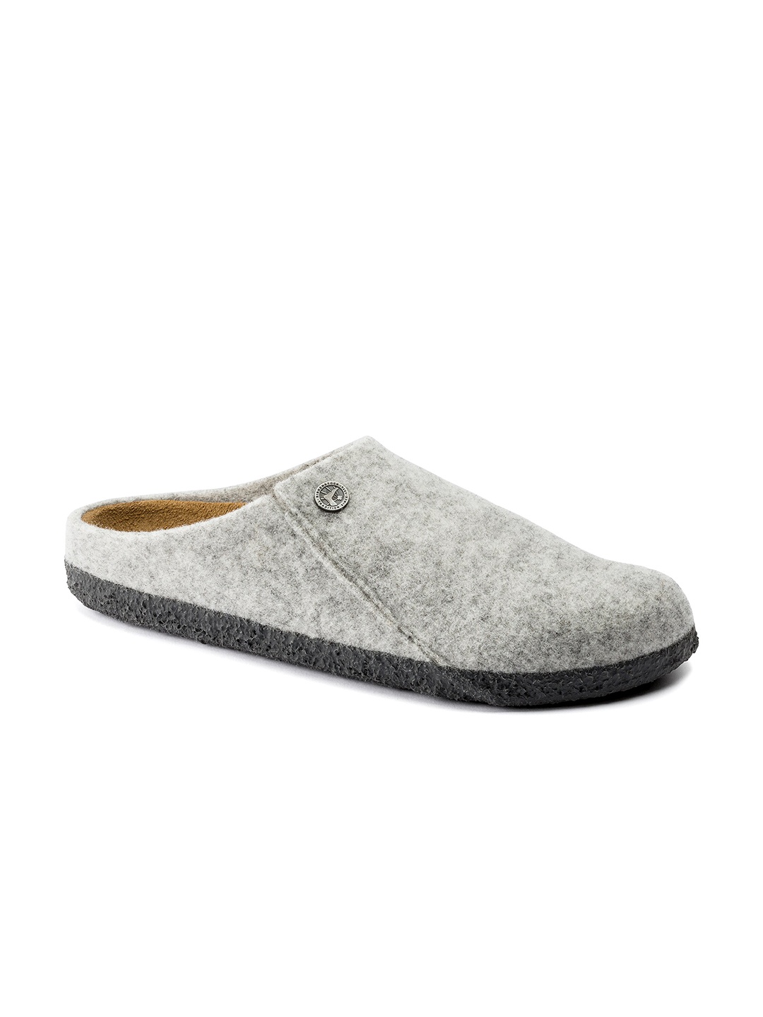 

Birkenstock Unisex Zermatt Gray Regular-Width Slides, Grey