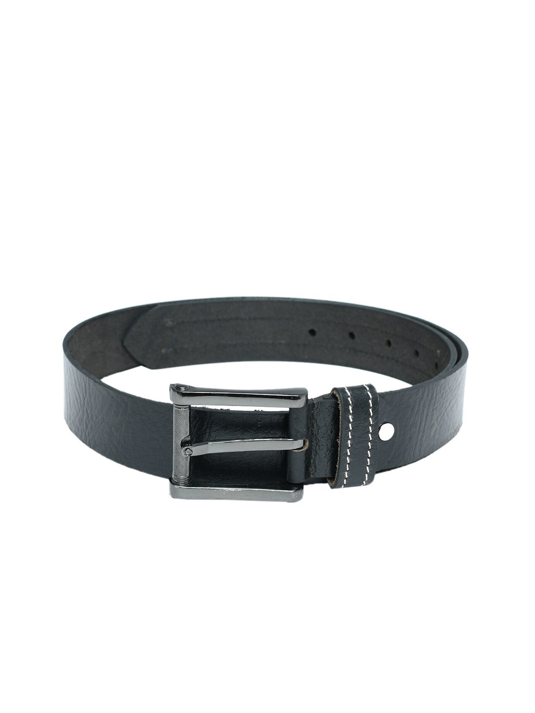 

Kastner Men Black Textured Leather Formal Belt