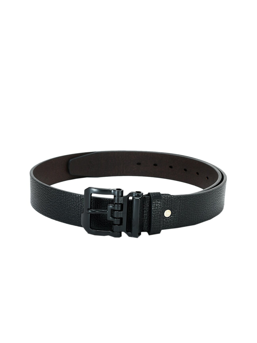 

Kastner Men Black Textured Leather Formal Belt