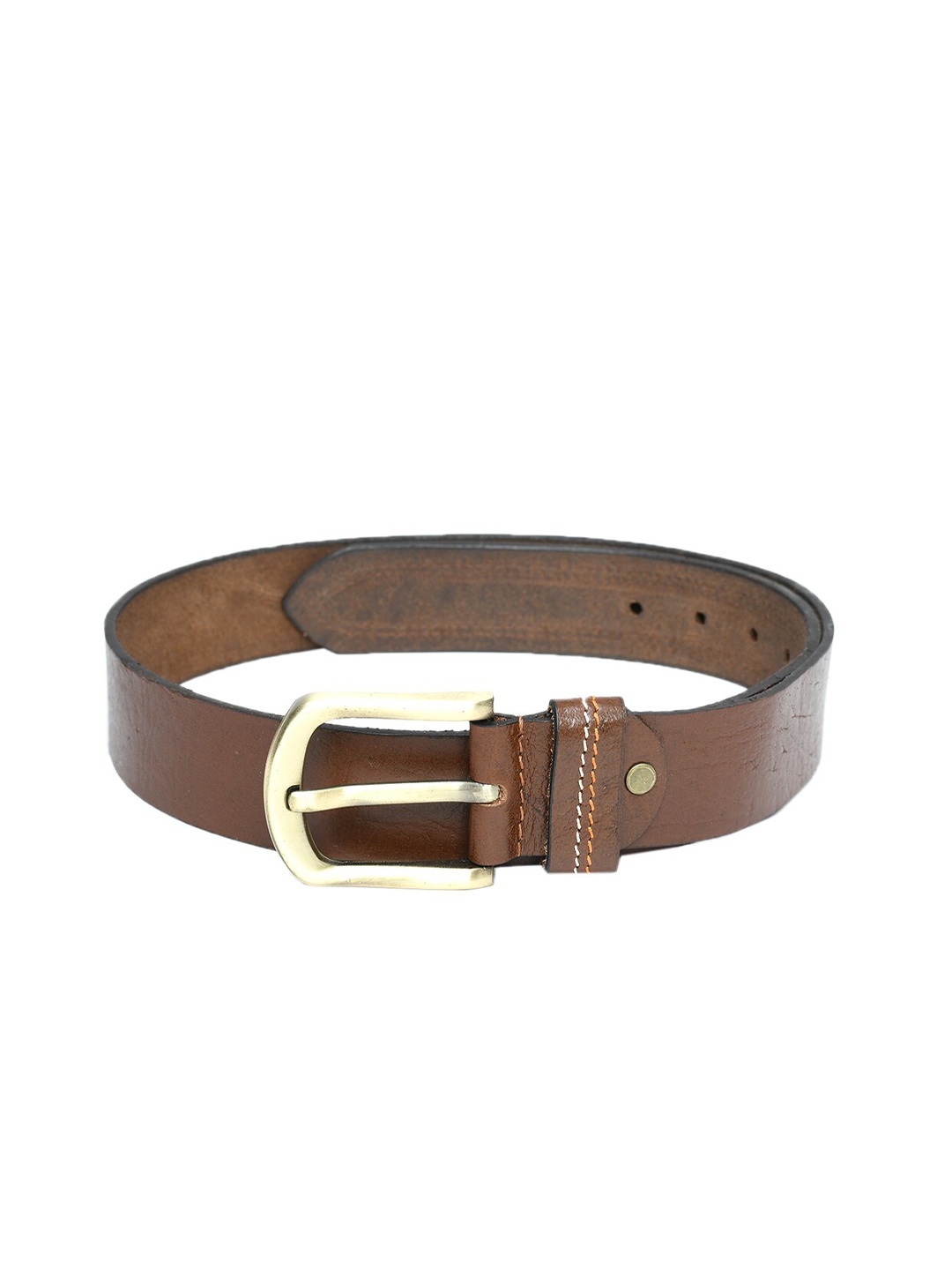 

Kastner Men Brown Textured Leather Formal Belt