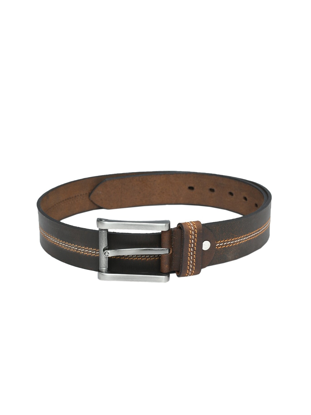 

Kastner Men Brown Solid Leather Formal Belt