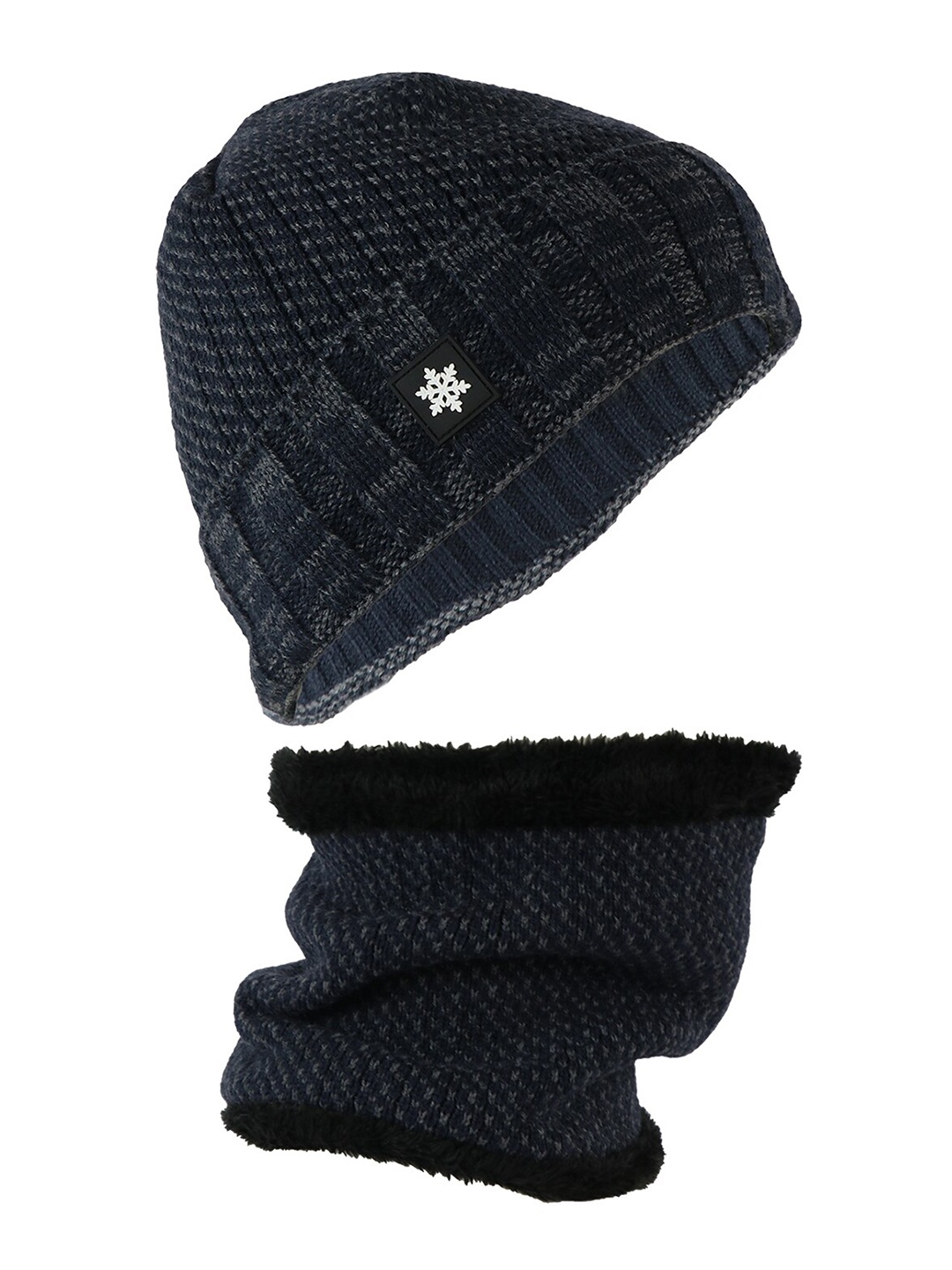 

iSWEVEN Unisex Blue Beanie